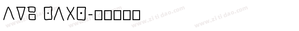 Adi Sans字体转换